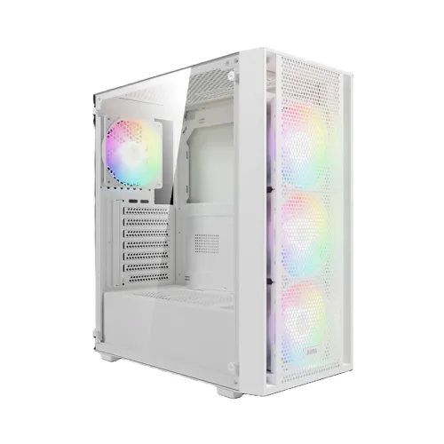 CASE GAMDIAS AURA GC2 ELITE WHITE ARGB – MID TOWER | 4 FAN ARGB | VGA 340MM